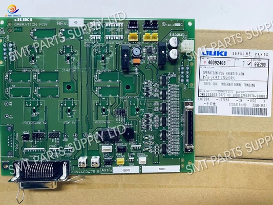 comprare Nuovo originale dei pezzi di ricambio dell'ASM 40092408 SMT del bordo Front10 del PWB di operazione di JUKI usato online manufacture